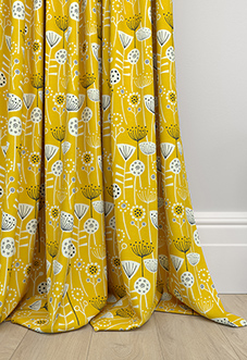 Bergen, Ochre - Made to Measure Curtains